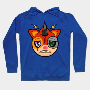 Sad Cyborg Squirrel Oskar Hoodie